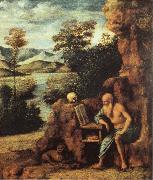 CIMA da Conegliano St.Jerome in the Desert oil painting